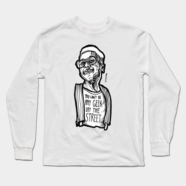 Urkel Geek Off the Street Regulate Style Long Sleeve T-Shirt by sketchnkustom